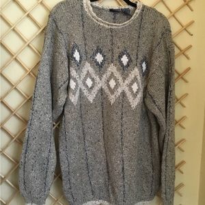 Vintage Liz Wear by Liz Claiborne size L ramie/cotton sweater